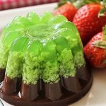 puding coklat lumut