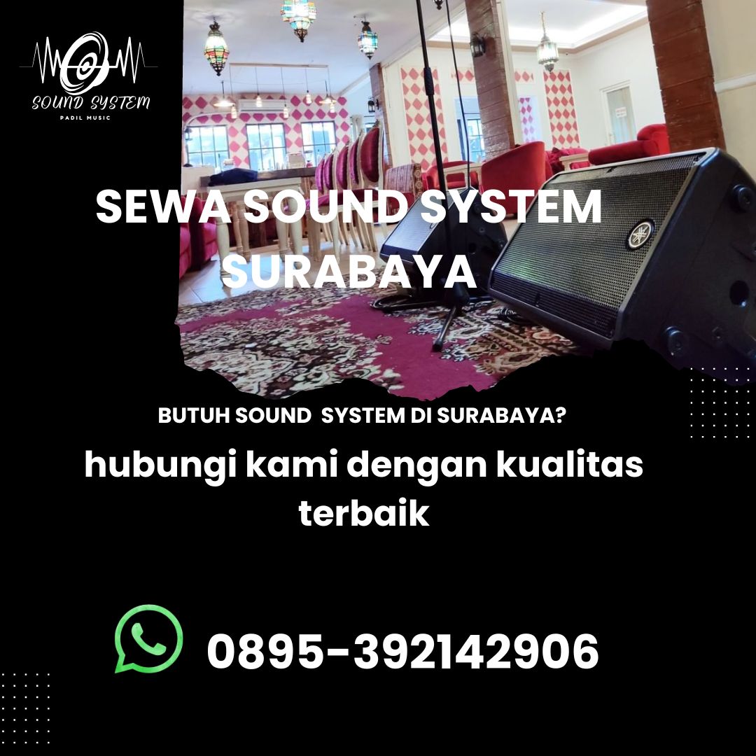 sewa sound system surabaya
