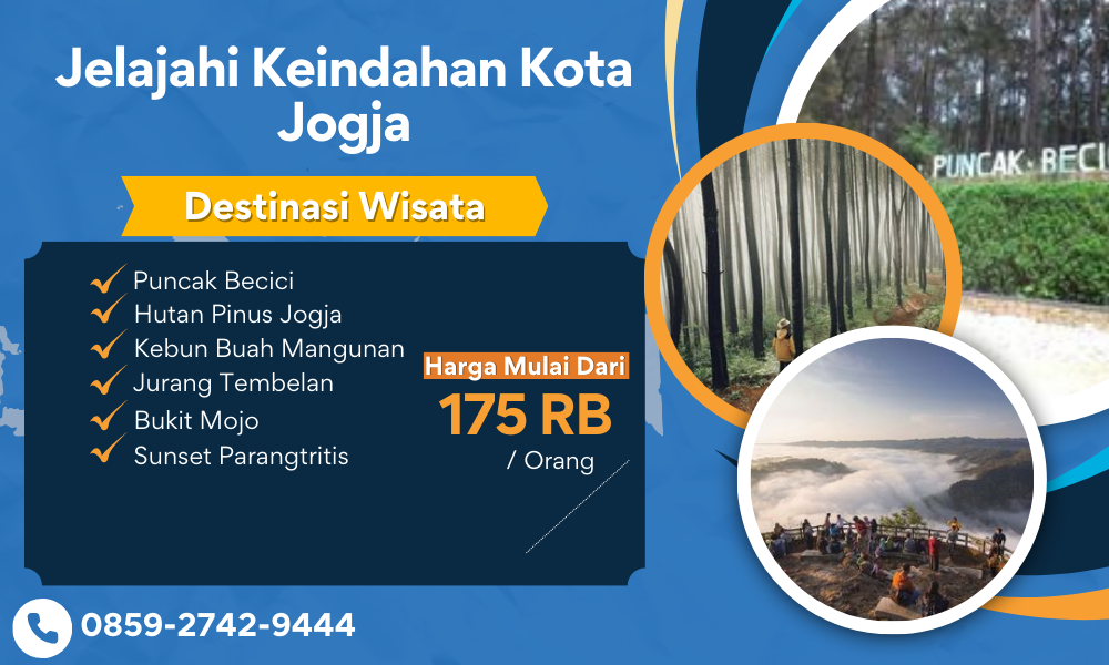 Paket Wisata Jogja 1 Hari