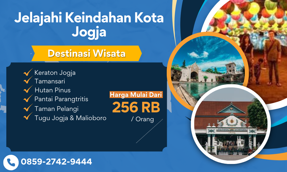 Paket Wisata Jogja 1 Hari