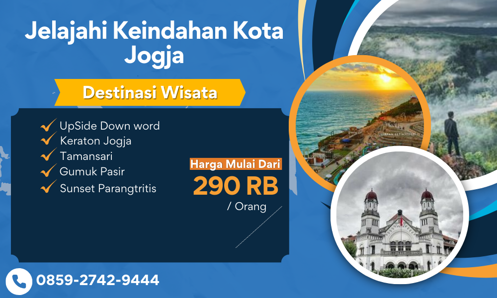 Paket Wisata Jogja 1 Hari