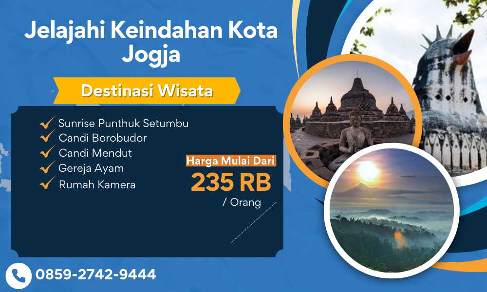 Paket Wisata Jogja 1 Hari