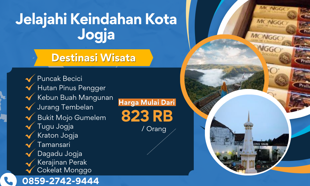 Paket Wisata Jogja 2 Hari 1 Malam