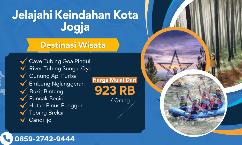 Paket Wisata Jogja 2 Hari 1 Malam