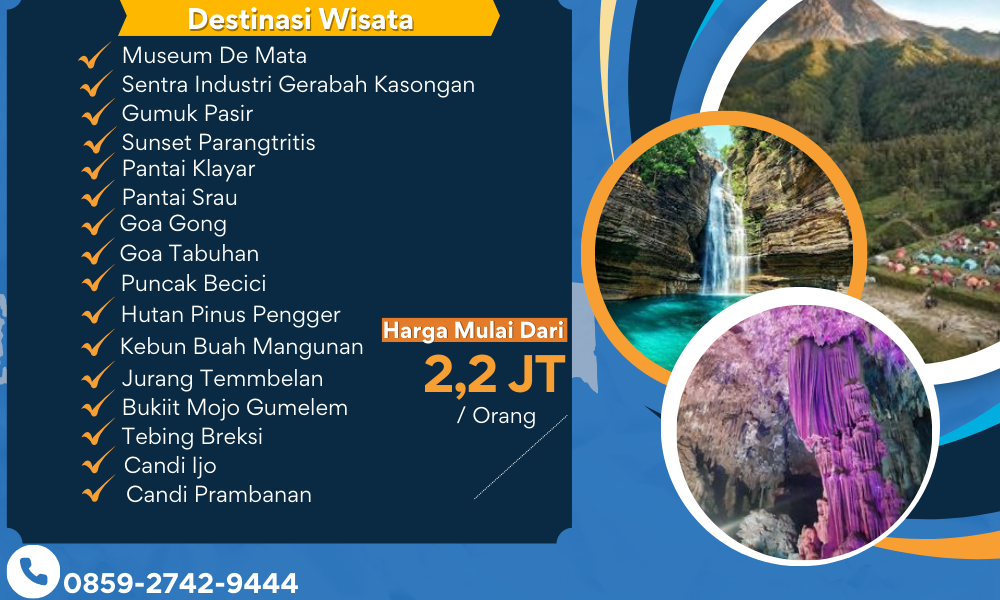 Paket Wisata jogja 4 Hari 3 Malam