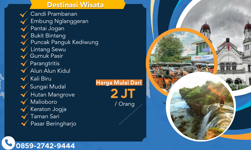 Paket Wisata jogja 4 Hari 3 Malam