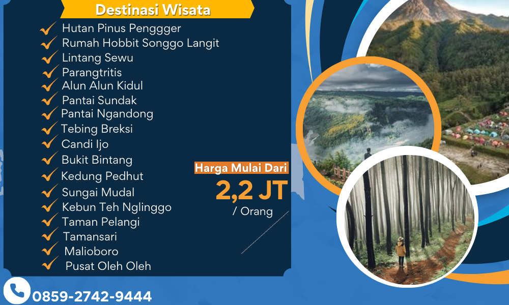 Paket Wisata jogja 4 Hari 3 Malam