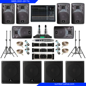 Sound system isinya apa saja
