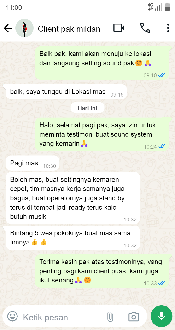 Testimoni pak mildan