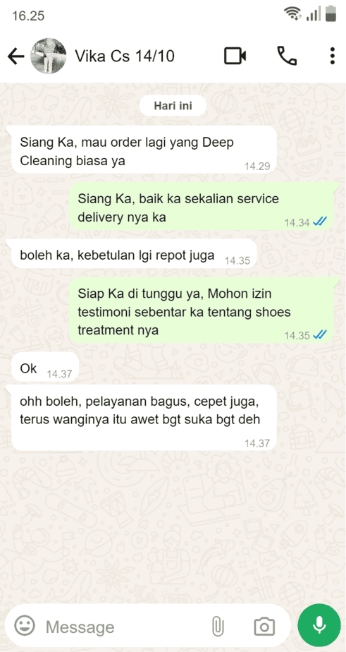 Cuci Sepatu Kediri