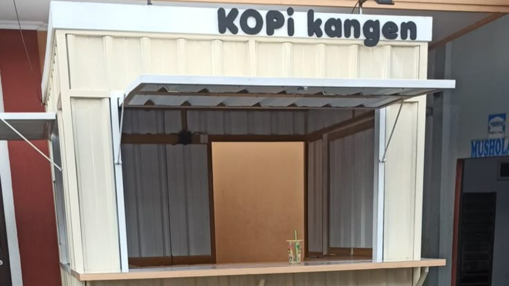 booth container mojokerto