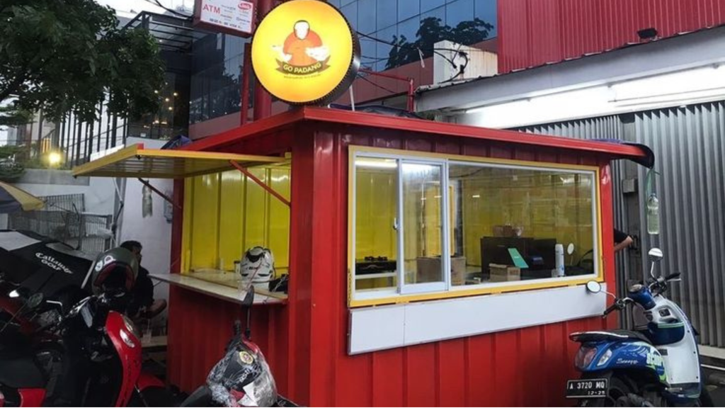 booth container mojokerto