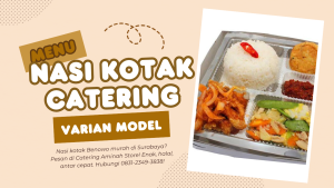 Menu Nasi Kotak Catering Aminah Store