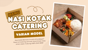 Menu Nasi Kotak Catering Aminah Store