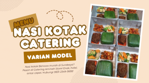 Menu Nasi Kotak Catering Aminah Store