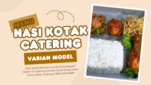 Menu Nasi Kotak Catering Aminah Store