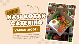 Menu Nasi Kotak Catering Aminah Store