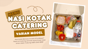 Menu Nasi Kotak Catering Aminah Store