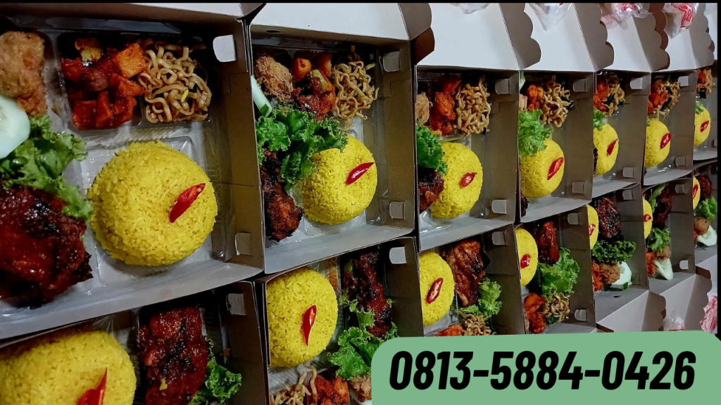 Bebas Pilih Menu Nasi Kotak Kenjeran