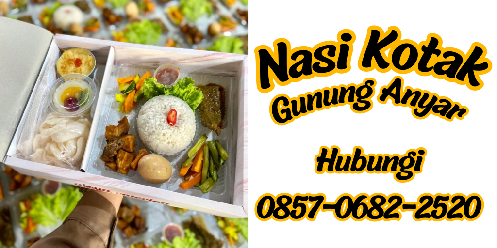 Nasi Kotak Gunung Anyar Free Ongkir
