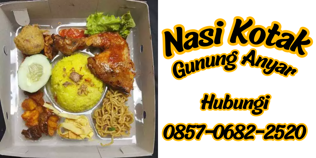 Nasi Kotak Gunung Anyar Surabaya Murah meriah 