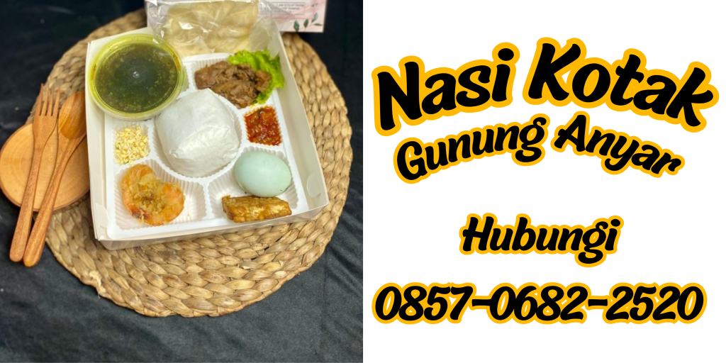 Nasi Kotak Gunung Anyar Buka 24 Jam