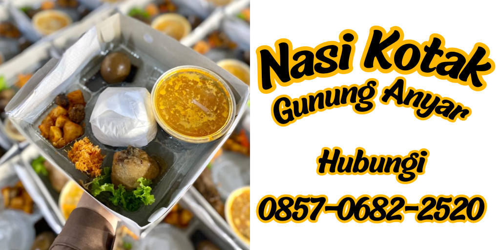Nasi Kotak Gunung Anyar siap Kirim seluruh Surabaya