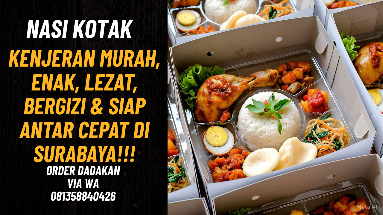 catering Nasi kotak Kenjeran