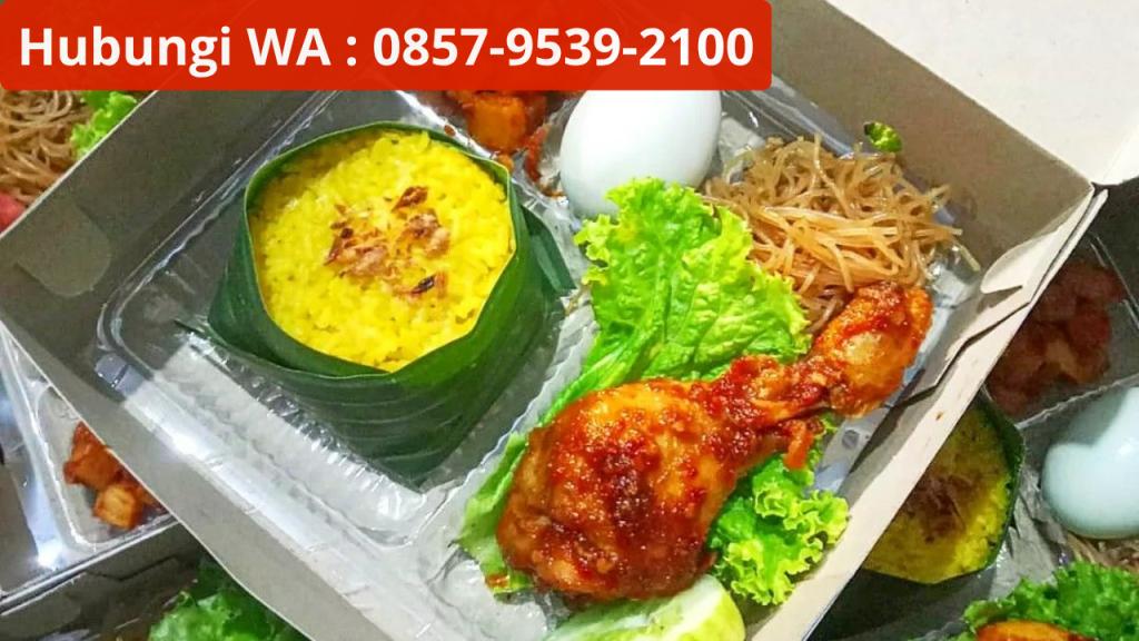 Nasi Kuning Box Telur Asin
