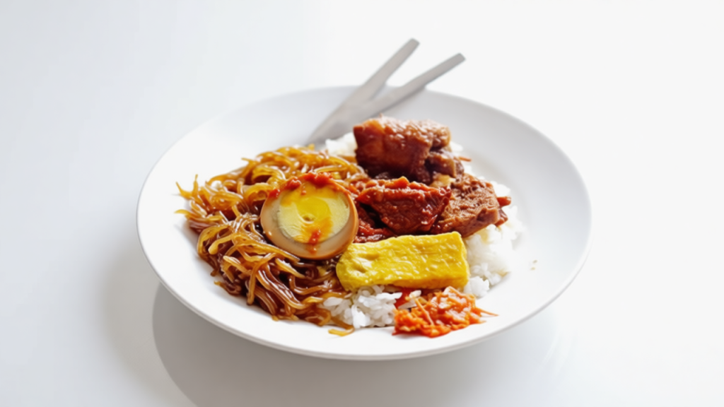 Nasi tambak bayan Surabaya